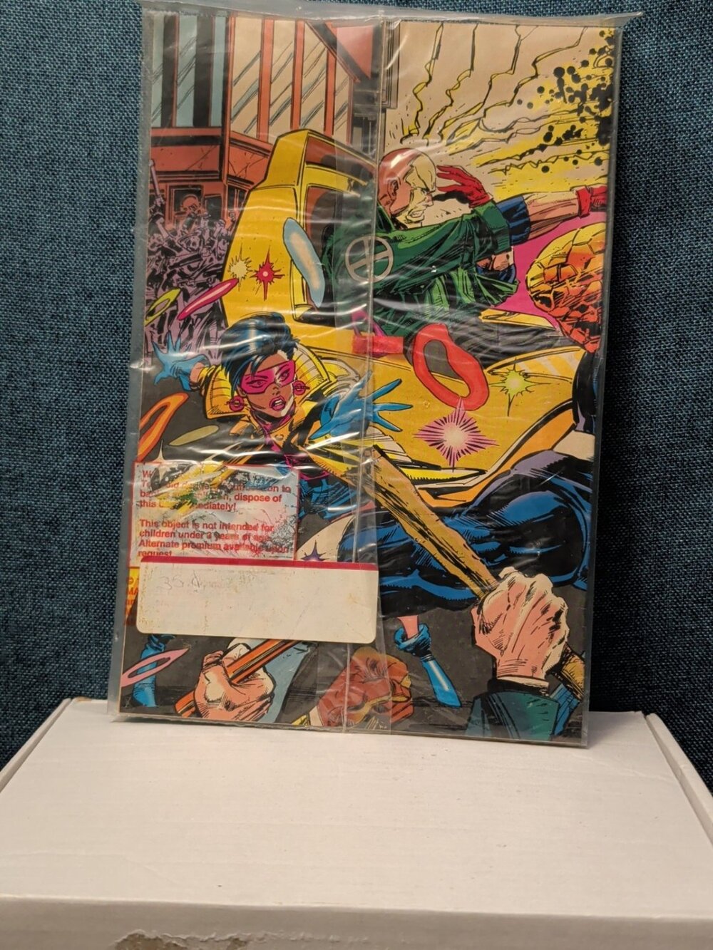 Real Heroes #1 Pizza Hut Marvel 1994 Promo Black Panther The Thing Jubilee Good - Picture 13 of 16